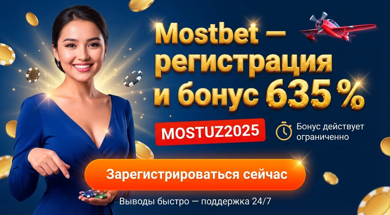 Mostbet регистрация